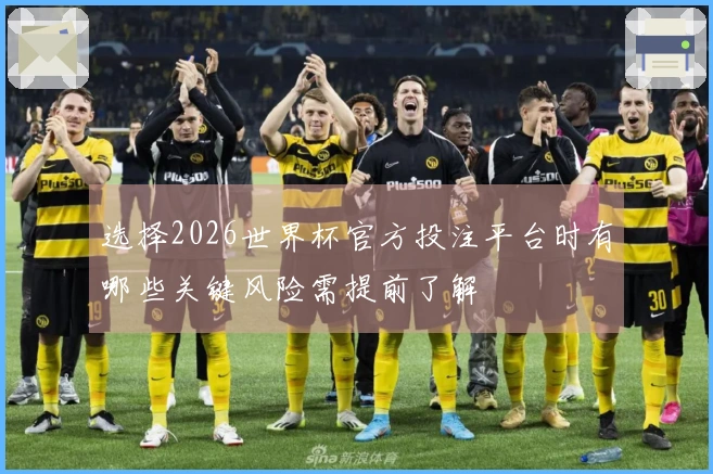选择2026世界杯官方投注平台时有哪些关键风险需提前了解